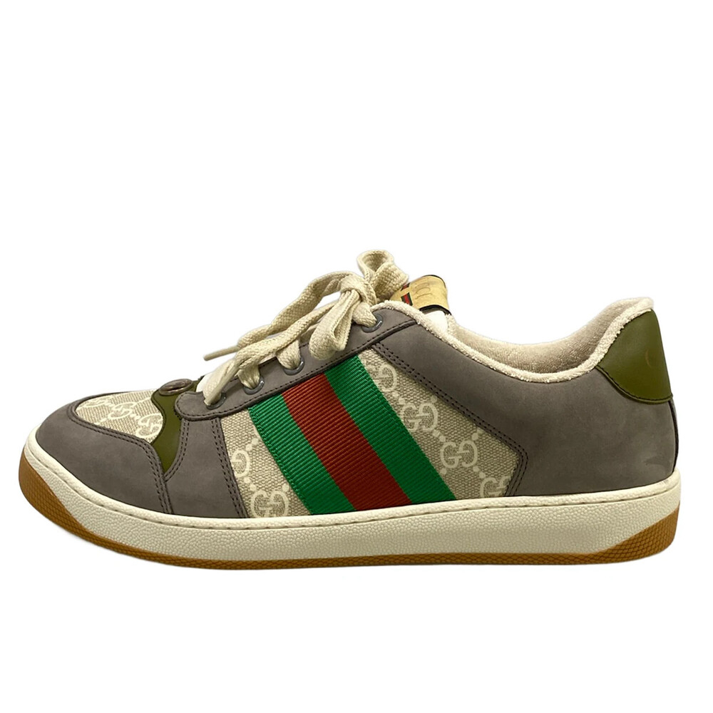 Gucci Screener Green Red Khaki Beige #332945G88B